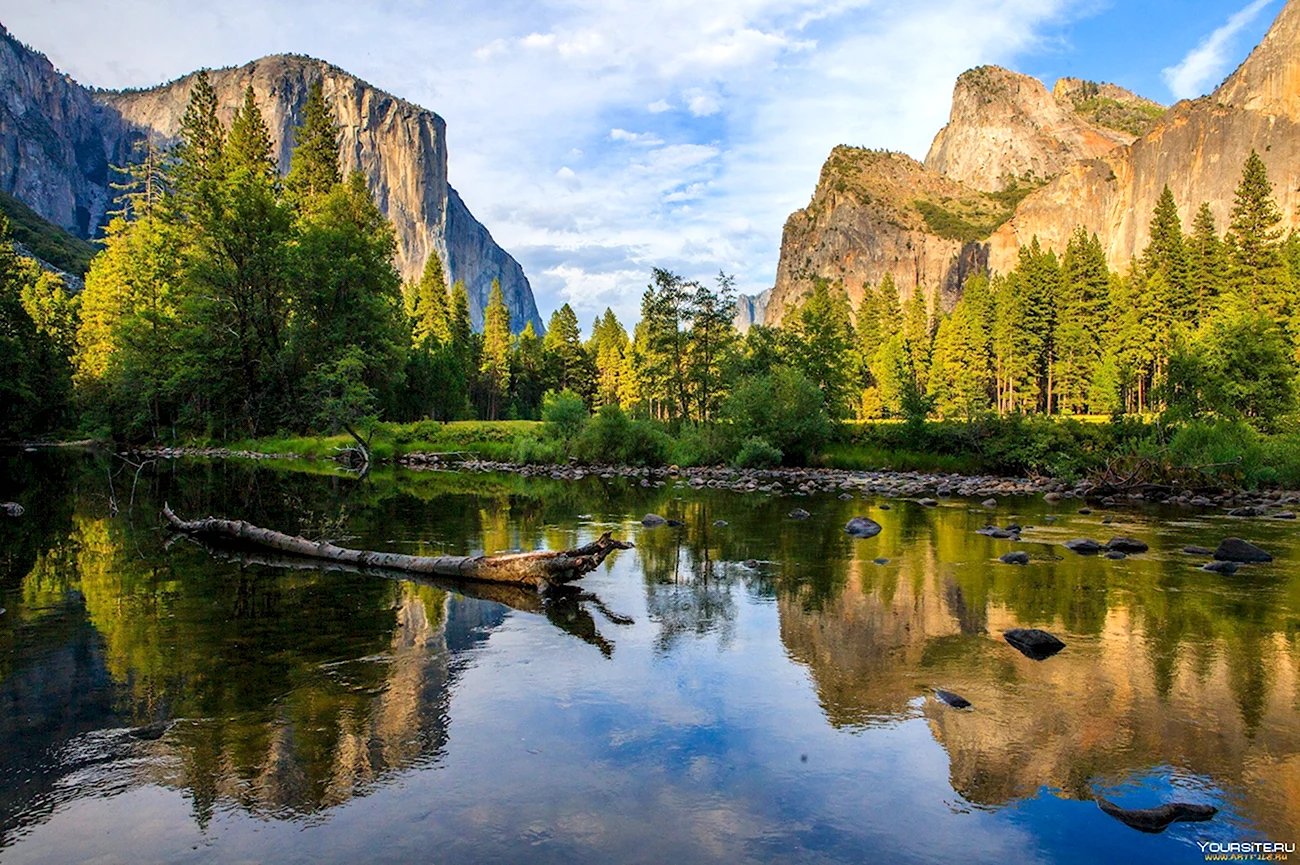 Йосемити национальный парк. Красивая картинка