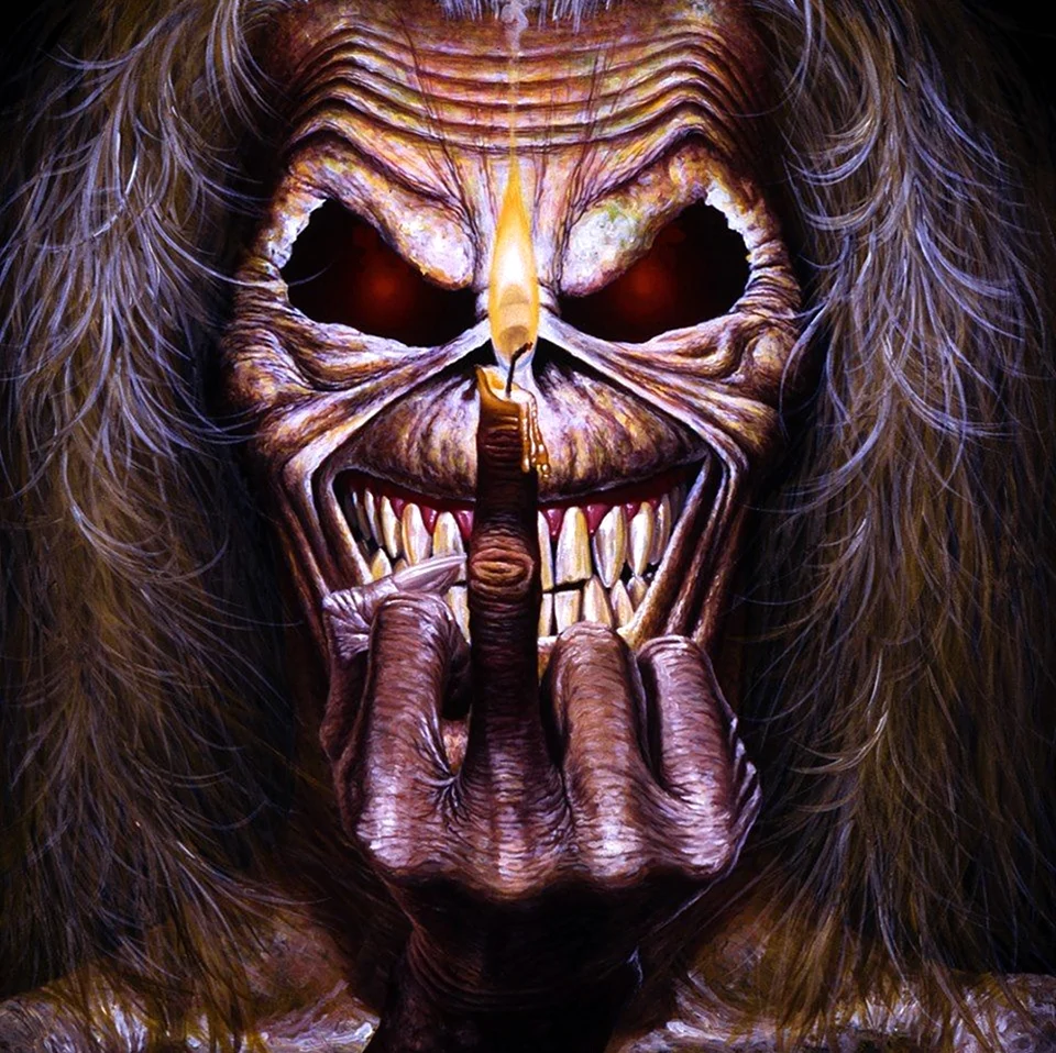 Iron Maiden талисман Эдди. Картинка