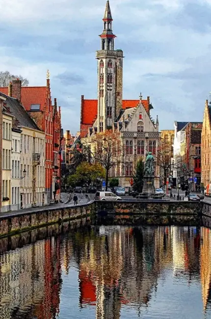 Исторический центр Брюгге Бельгия. Картинка
