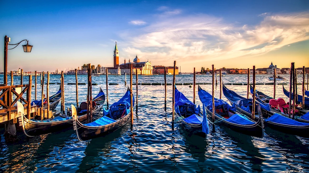 Италия гондола Венеция гондола. Картинка