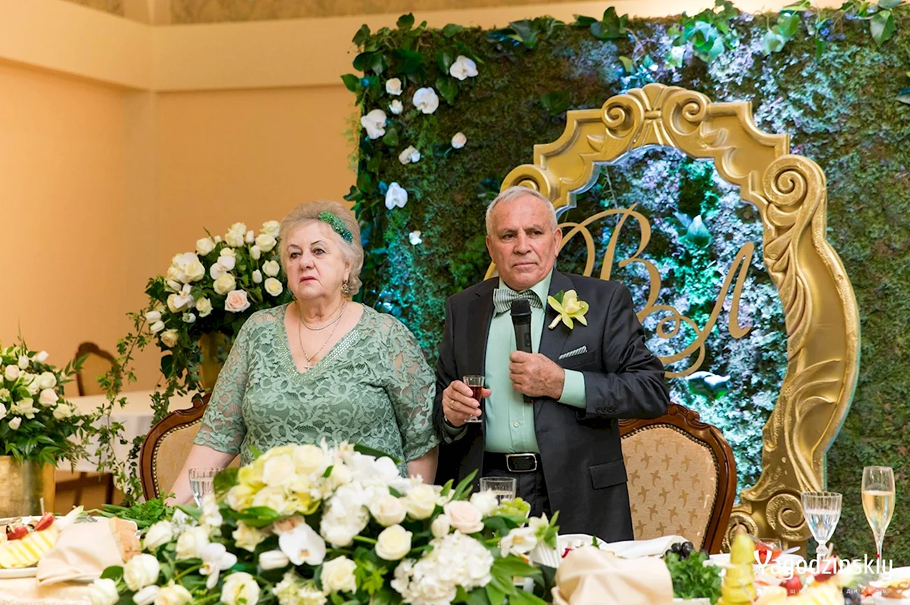 Изумрудная свадьба родителей Стаса Михайлова. Поздравление с годовщиной свадьбы