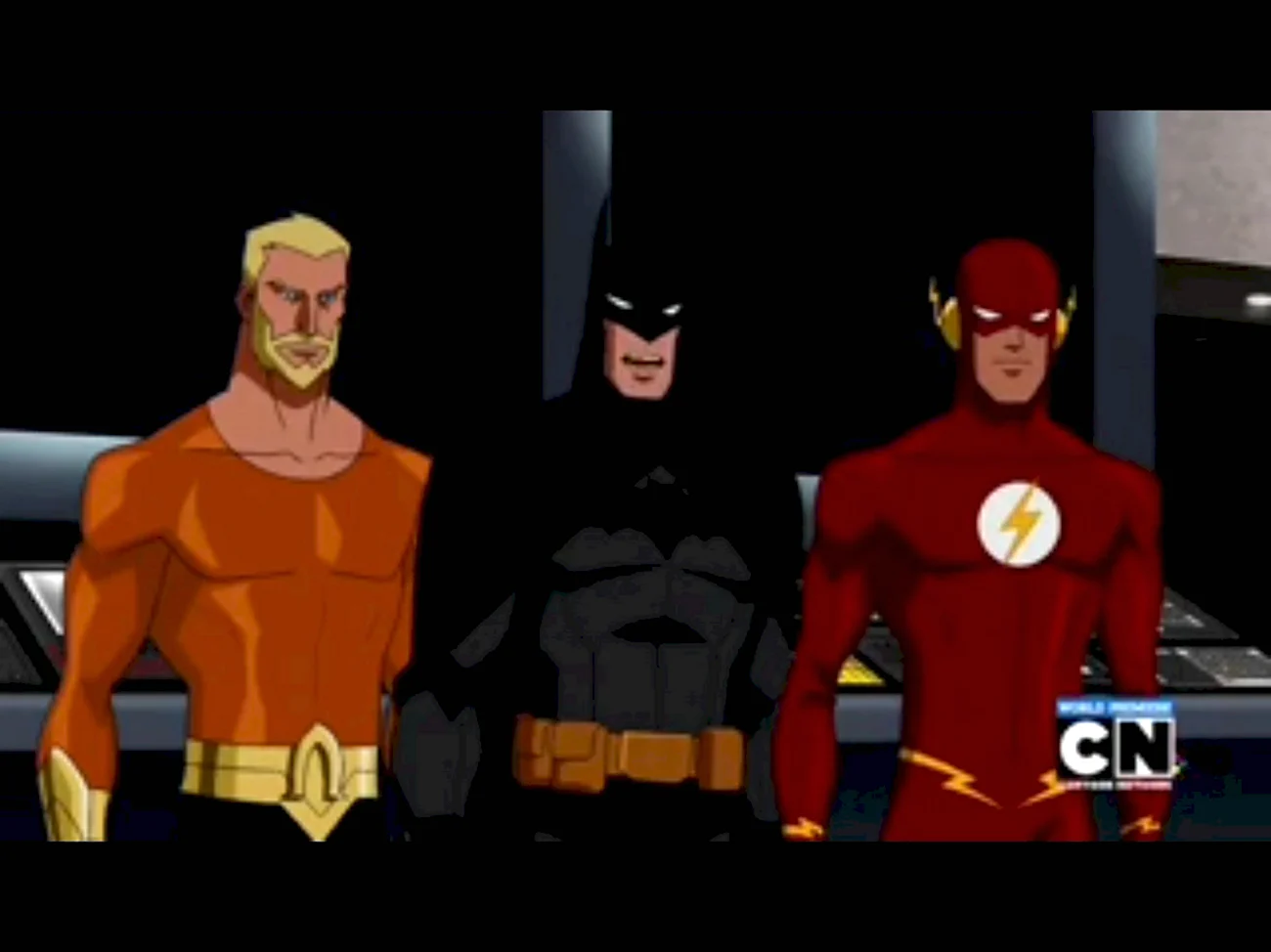 Justice League Unlimited Flash. Картинка из мультфильма
