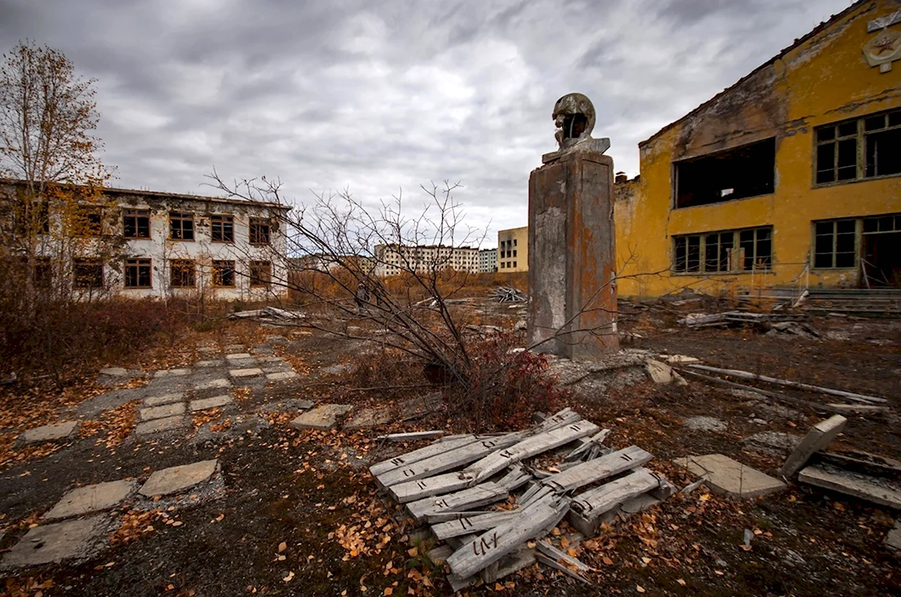 Кадыкчан – поселок-призрак. Картинка