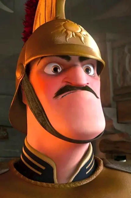 Капитан гвардии Рапунцель. Картинка из мультфильма