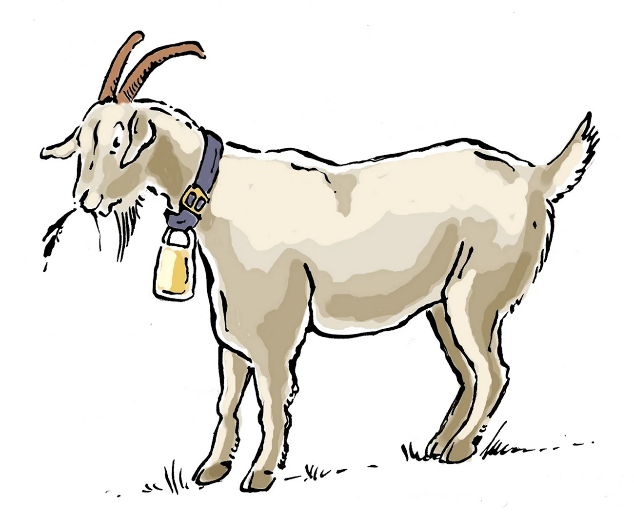 Картинка коза на прозрачном фоне. Картинка