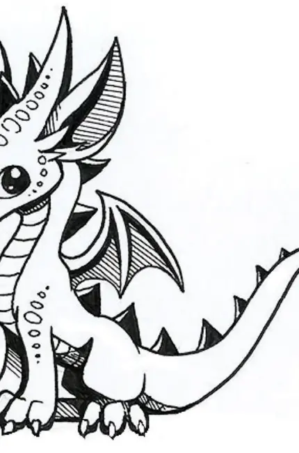 Картинки для срисовки драконы. Красивая картинка
