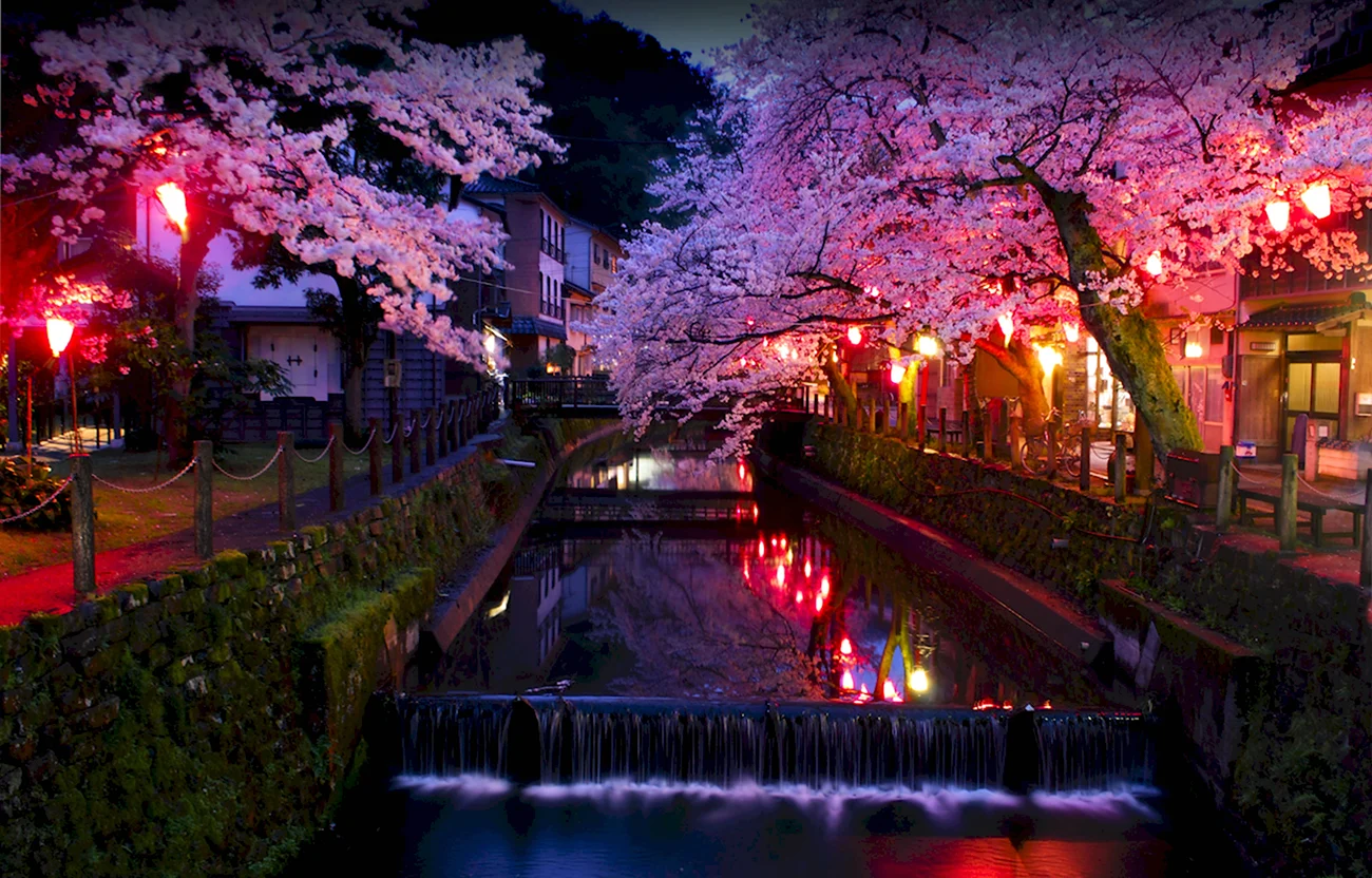 Кавагоэ Япония. Красивая картинка