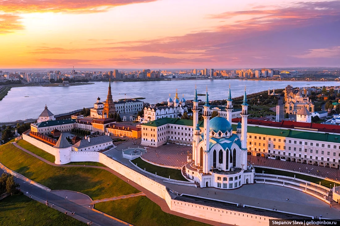 Казань столица Татарстана. Красивая картинка