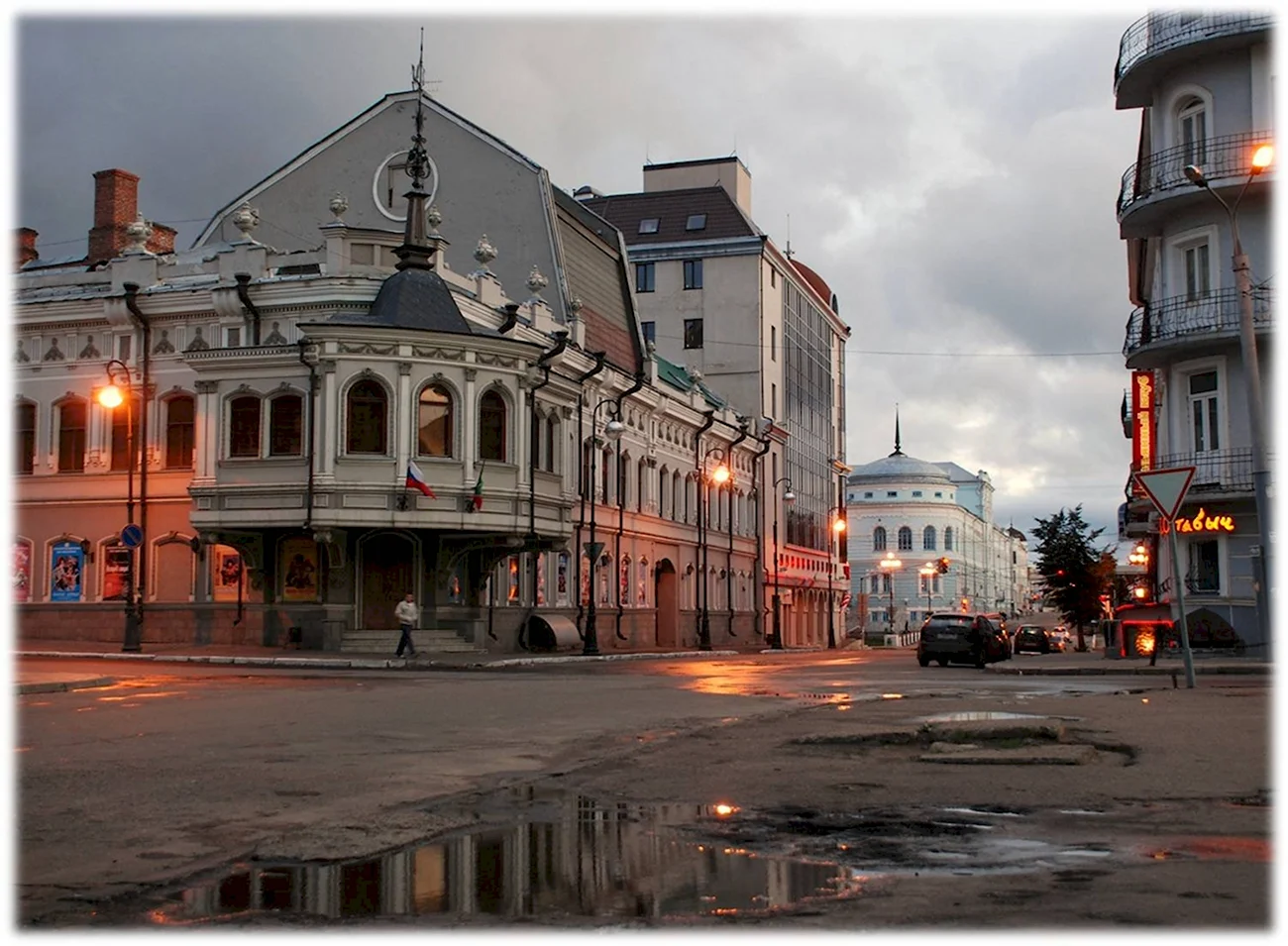 Казань центр города. Красивая картинка