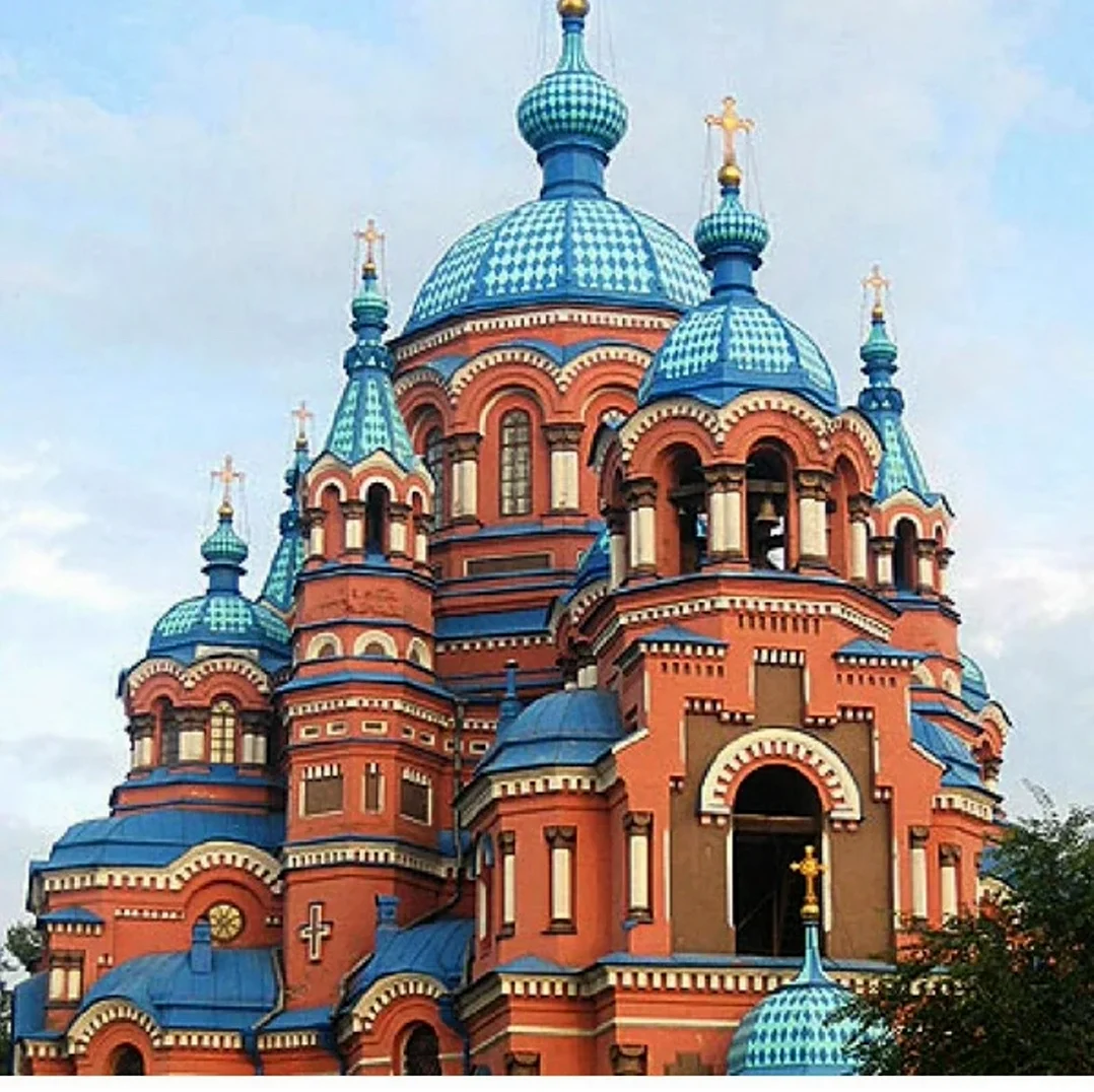 Казанский храм ЮНЕСКО. Красивая картинка