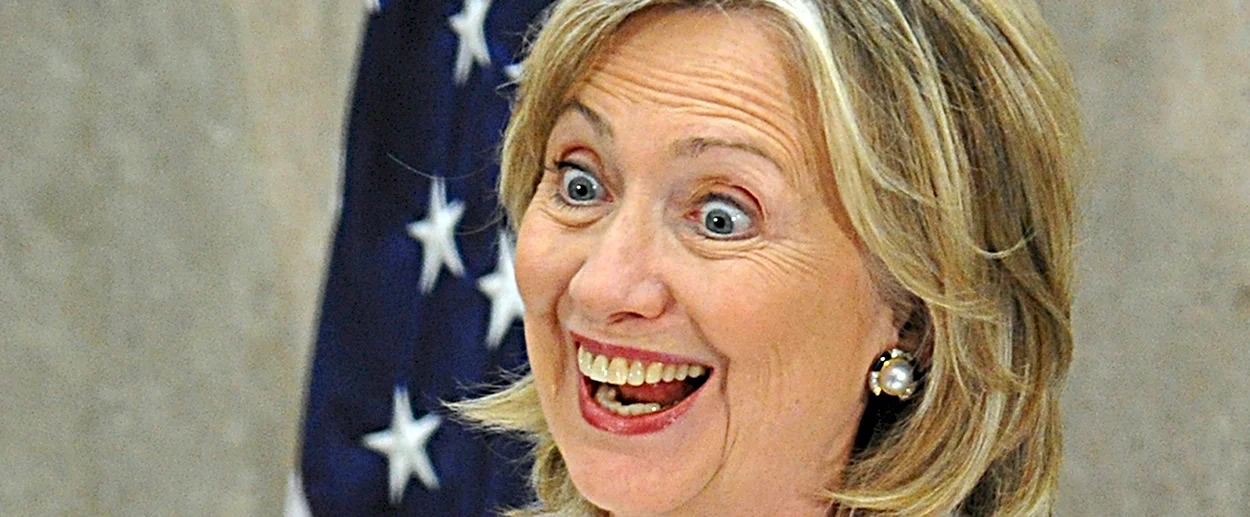 Хиллари Клинтон вампир. Знаменитость