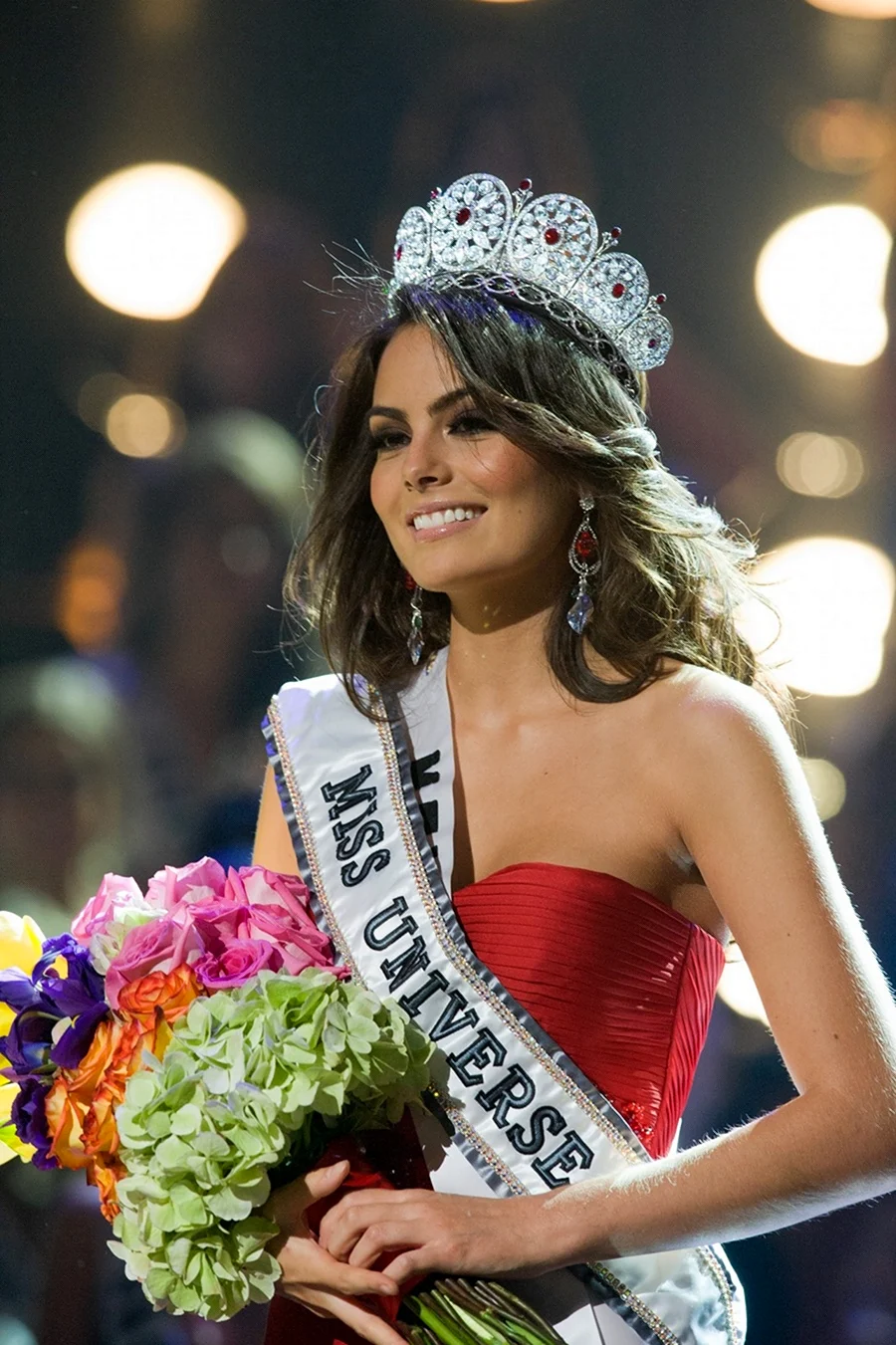 Химена Наваррете Мексика. Мисс Вселенная-2010. Красивая девушка