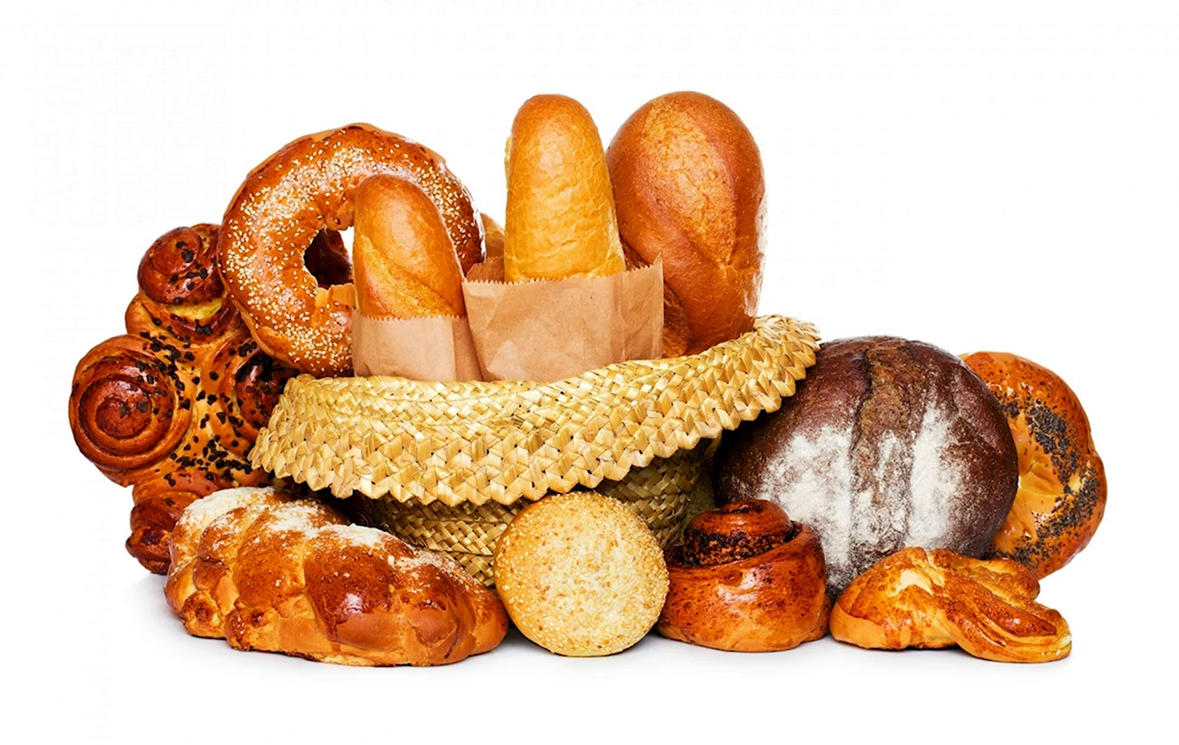 Хлеб и хлебобулочные изделия. Картинка