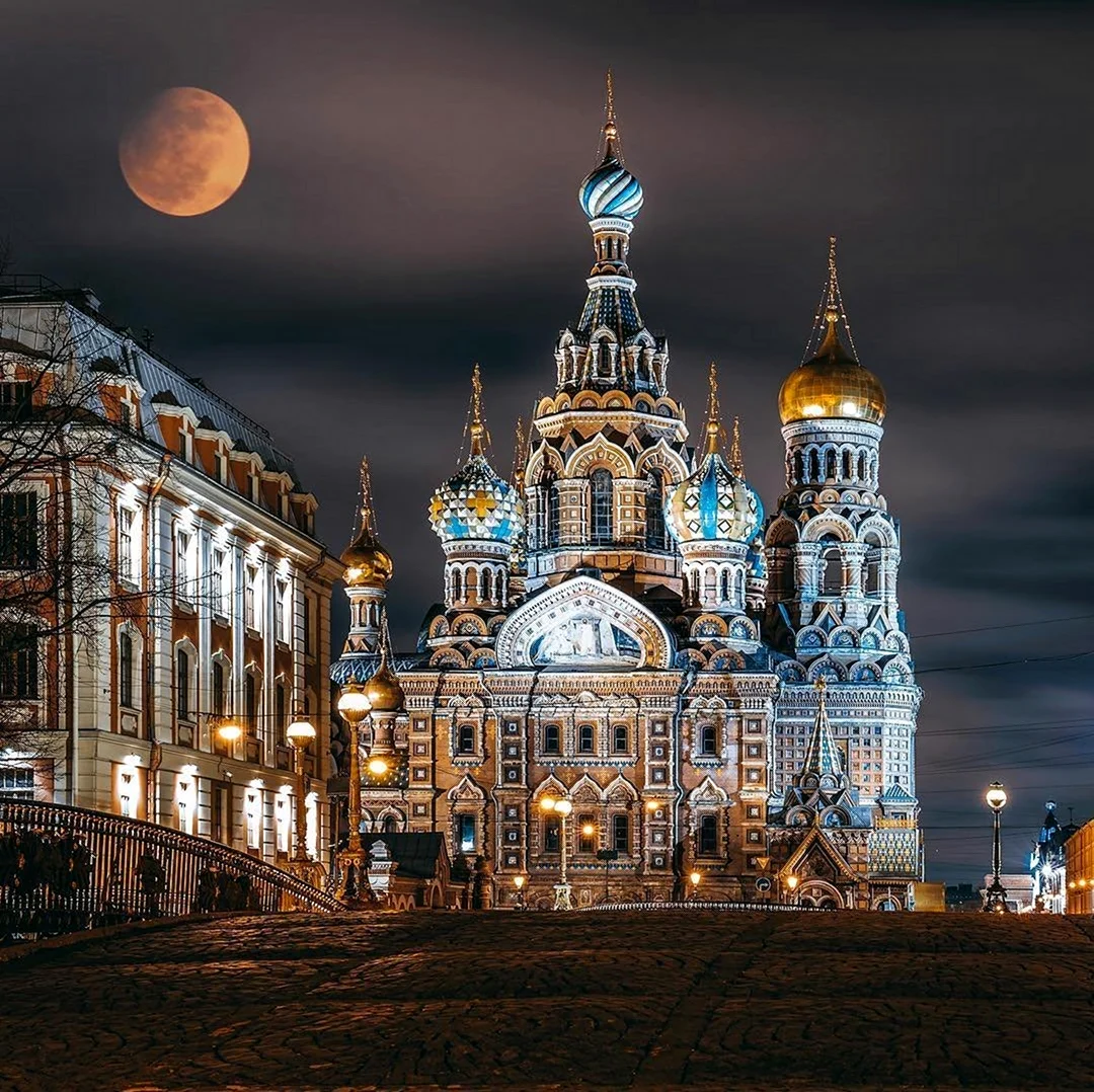 Храм Спаса-на-крови Санкт-Петербург. Красивая картинка