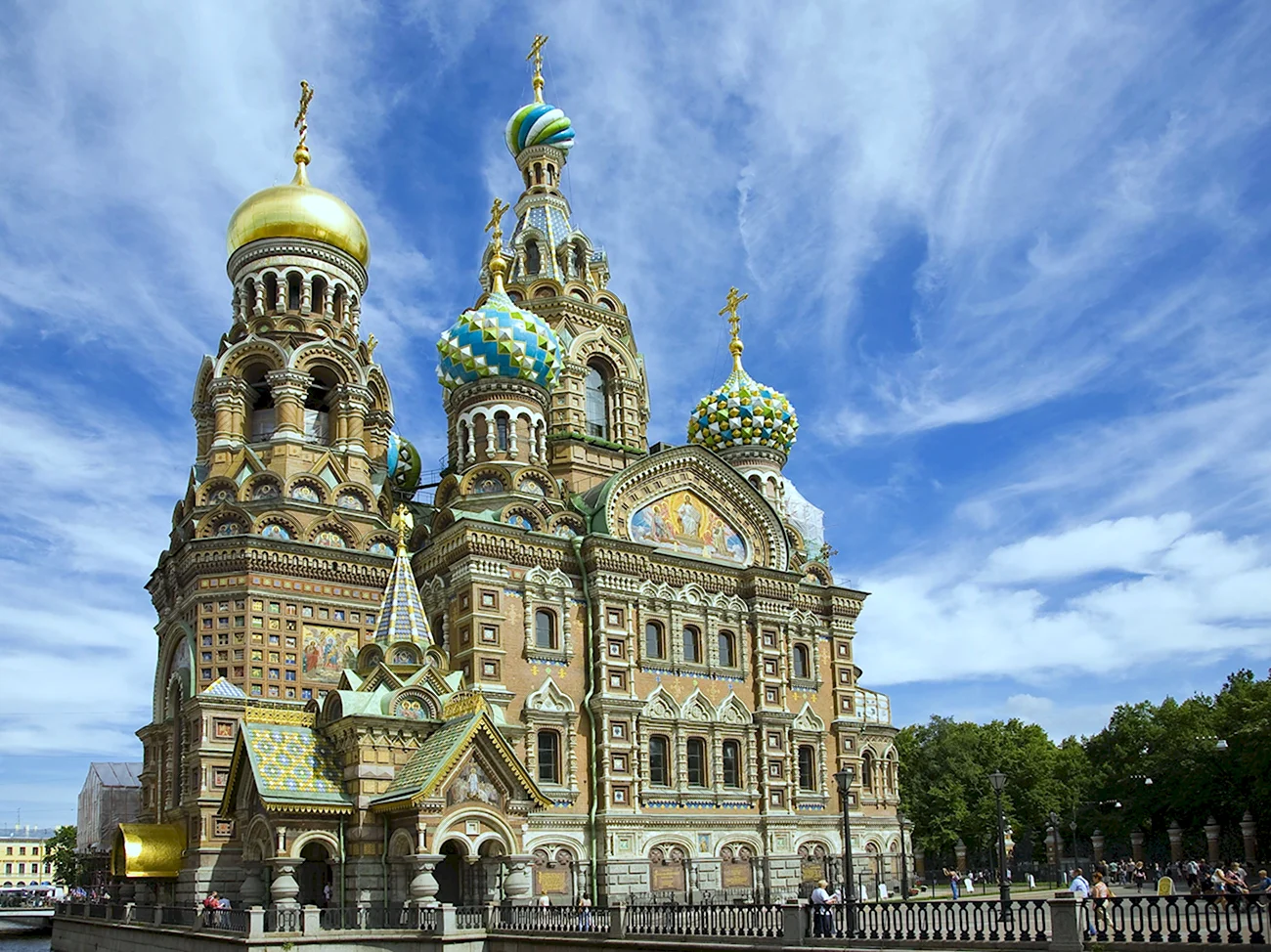 Храм Спаса-на-крови Санкт-Петербург. Красивая картинка