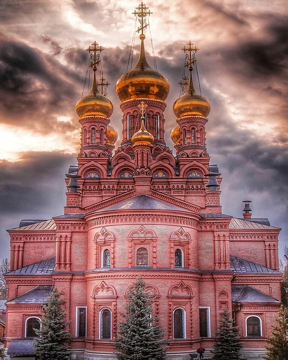 Храмы Москвы. Красивая картинка