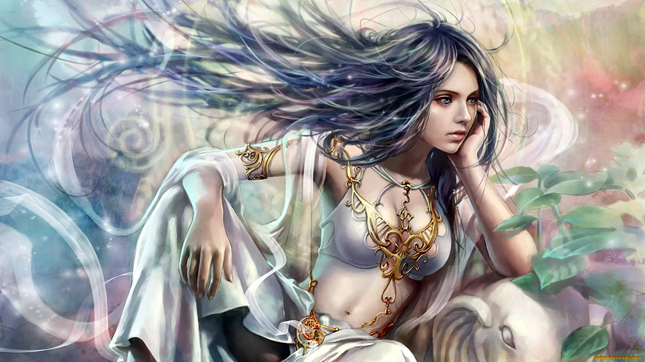 Кинарет богиня. Красивая картинка