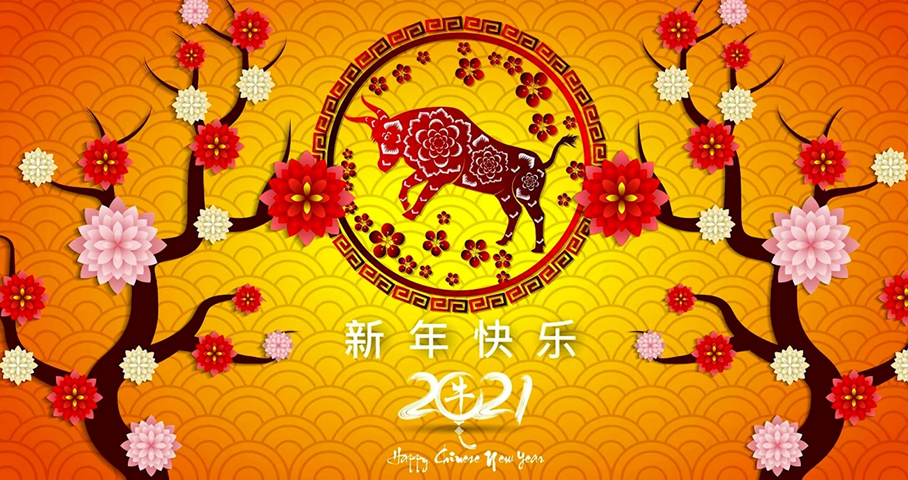 Китайский новый год баннер. Поздравление