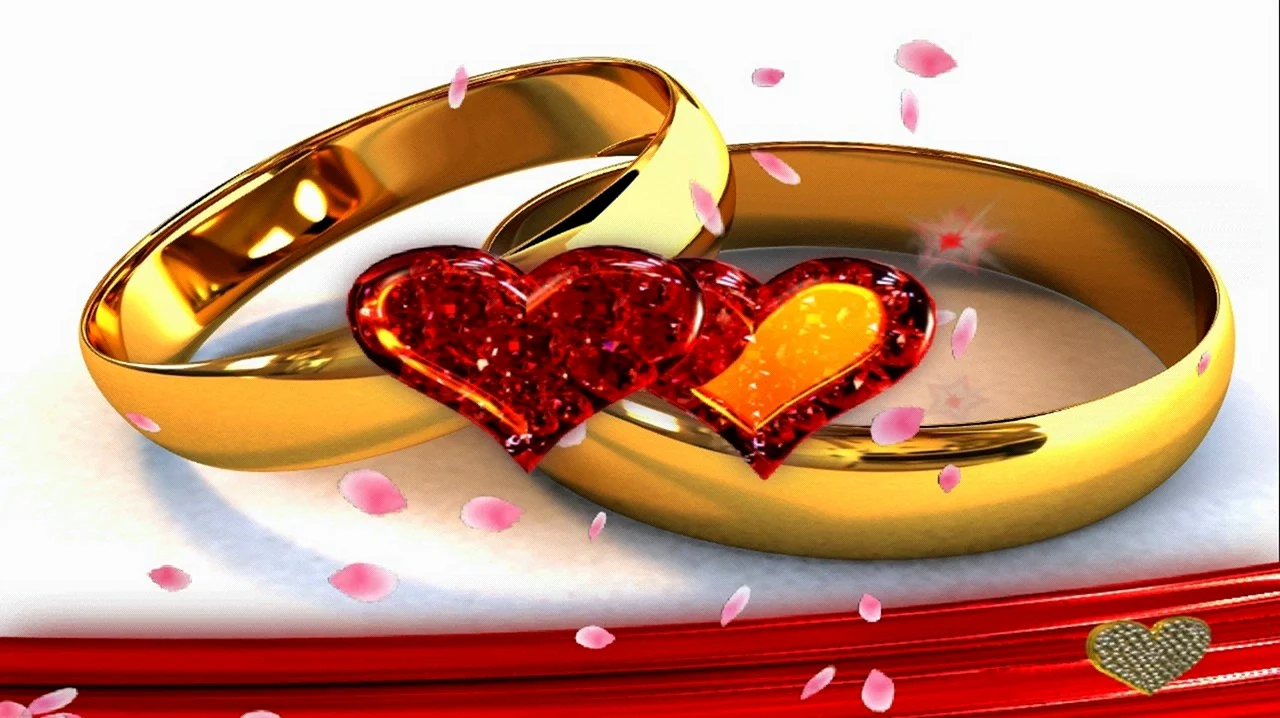 Кольца на рубиновую свадьбу. Поздравление с годовщиной свадьбы