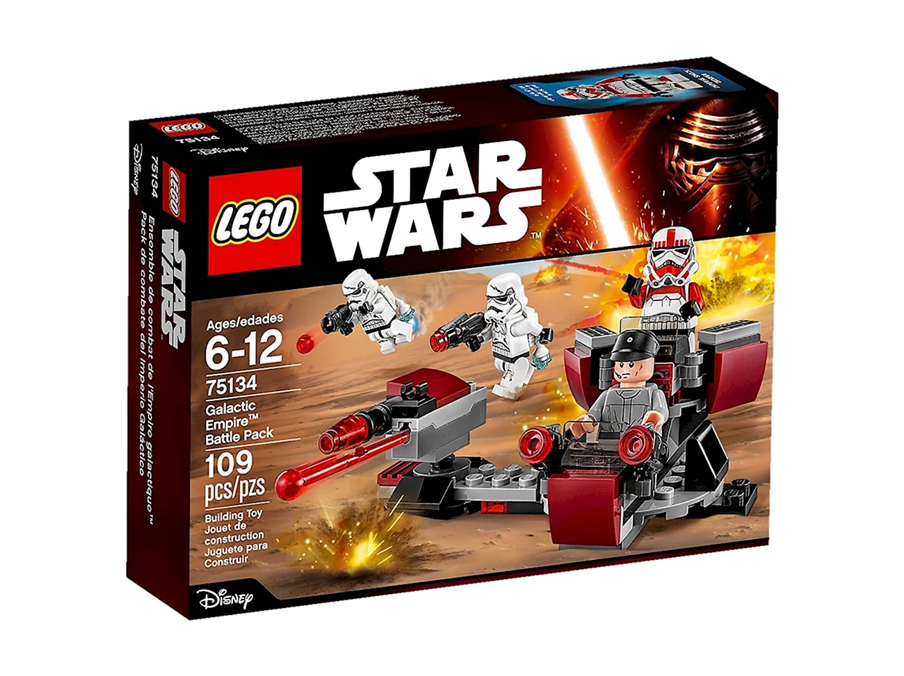 Конструктор LEGO Star Wars 75134 боевой набор Галактической империи. Картинка
