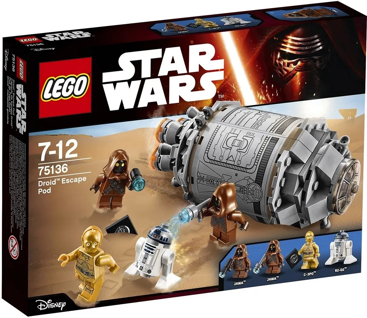 Конструктор LEGO Star Wars 75136. Картинка
