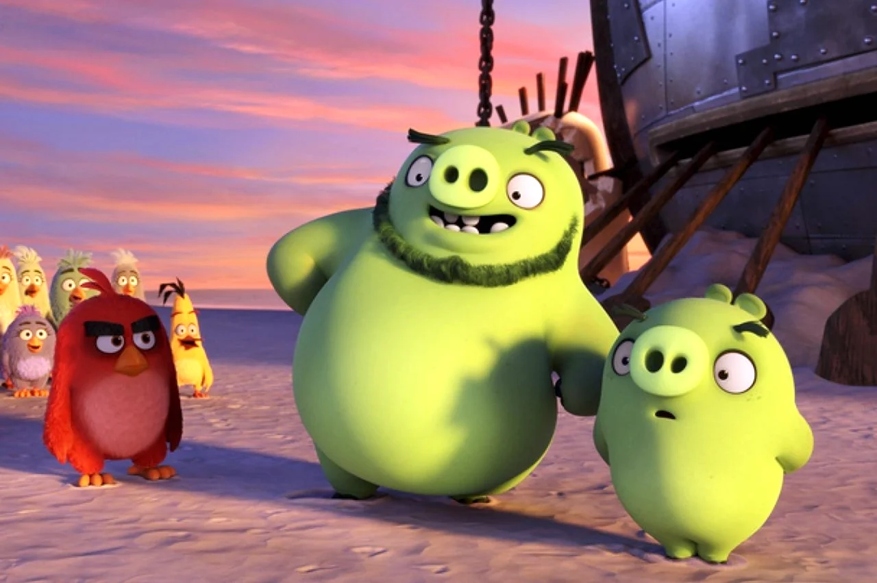 Король свиней Angry Birds в кино. Картинка из мультфильма