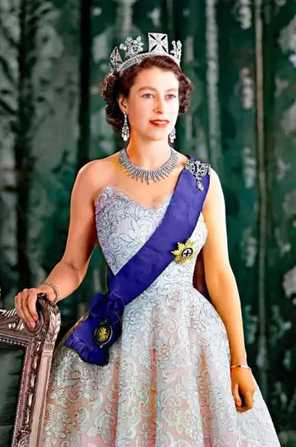 Королева Елизавета 2 в молодости. Знаменитость