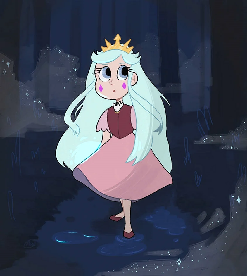 Королева Луна Баттерфляй. Картинка из мультфильма