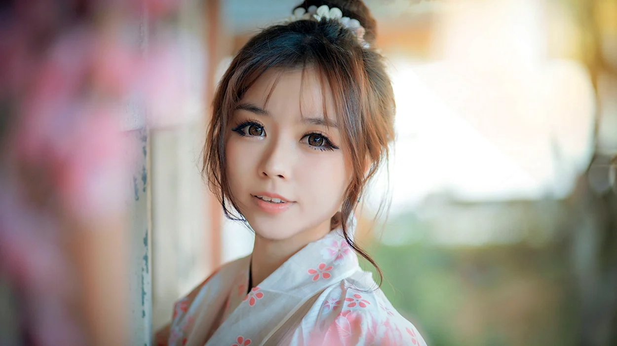 Красивые японки. Красивая девушка