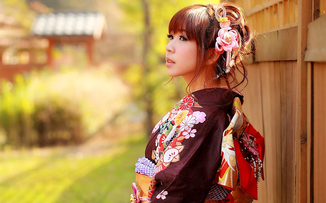 Красивые японки. Красивая девушка
