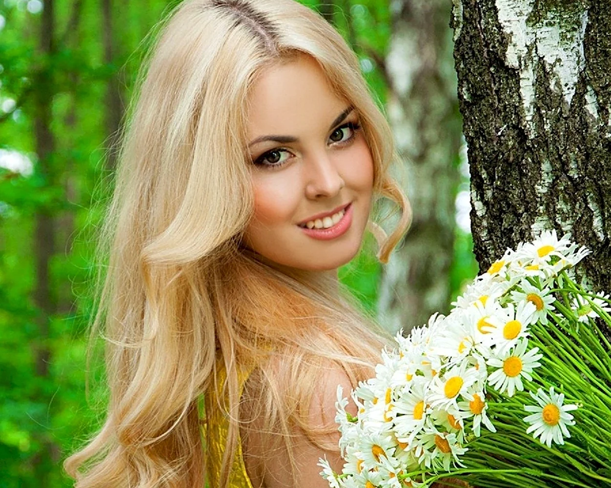 Красивые русские девушки. Красивая девушка