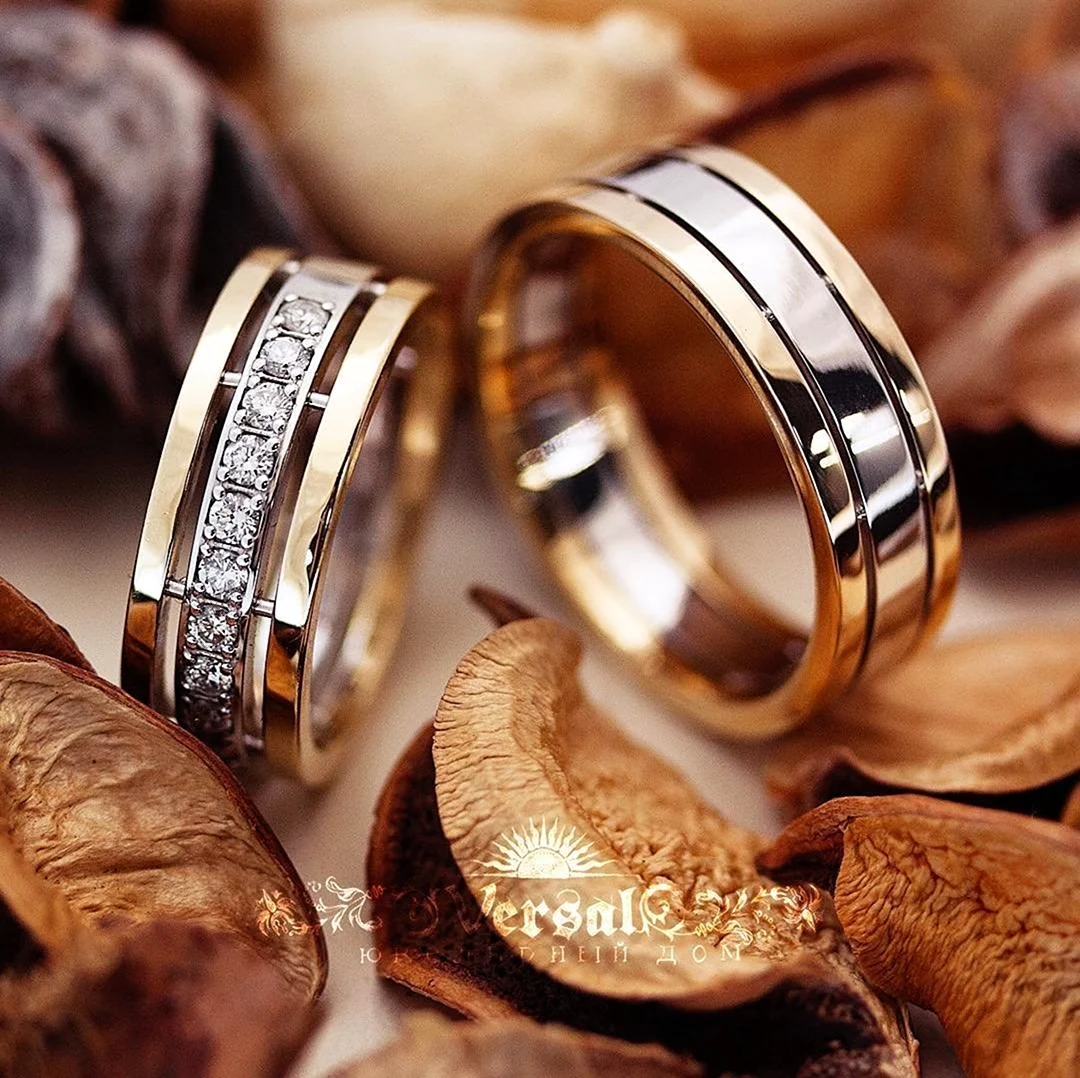 Красивые Свадебные кольца. Красивая картинка