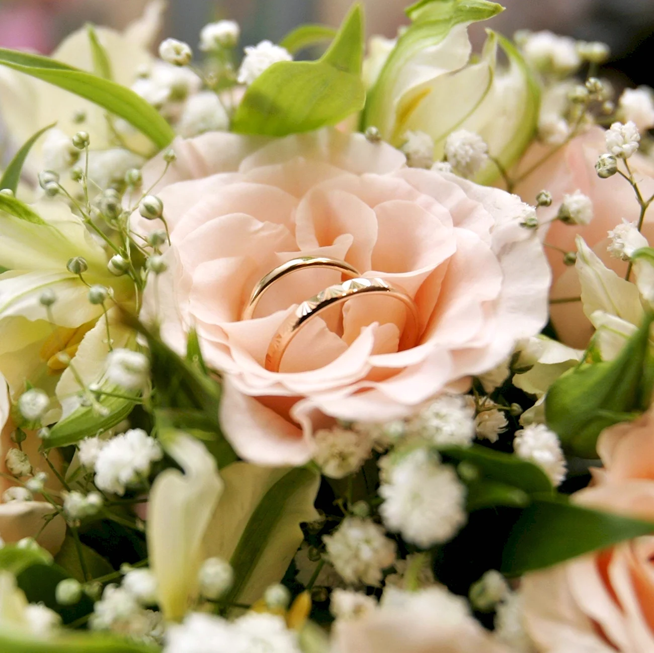 Красивые Свадебные цветы. Поздравление с годовщиной свадьбы