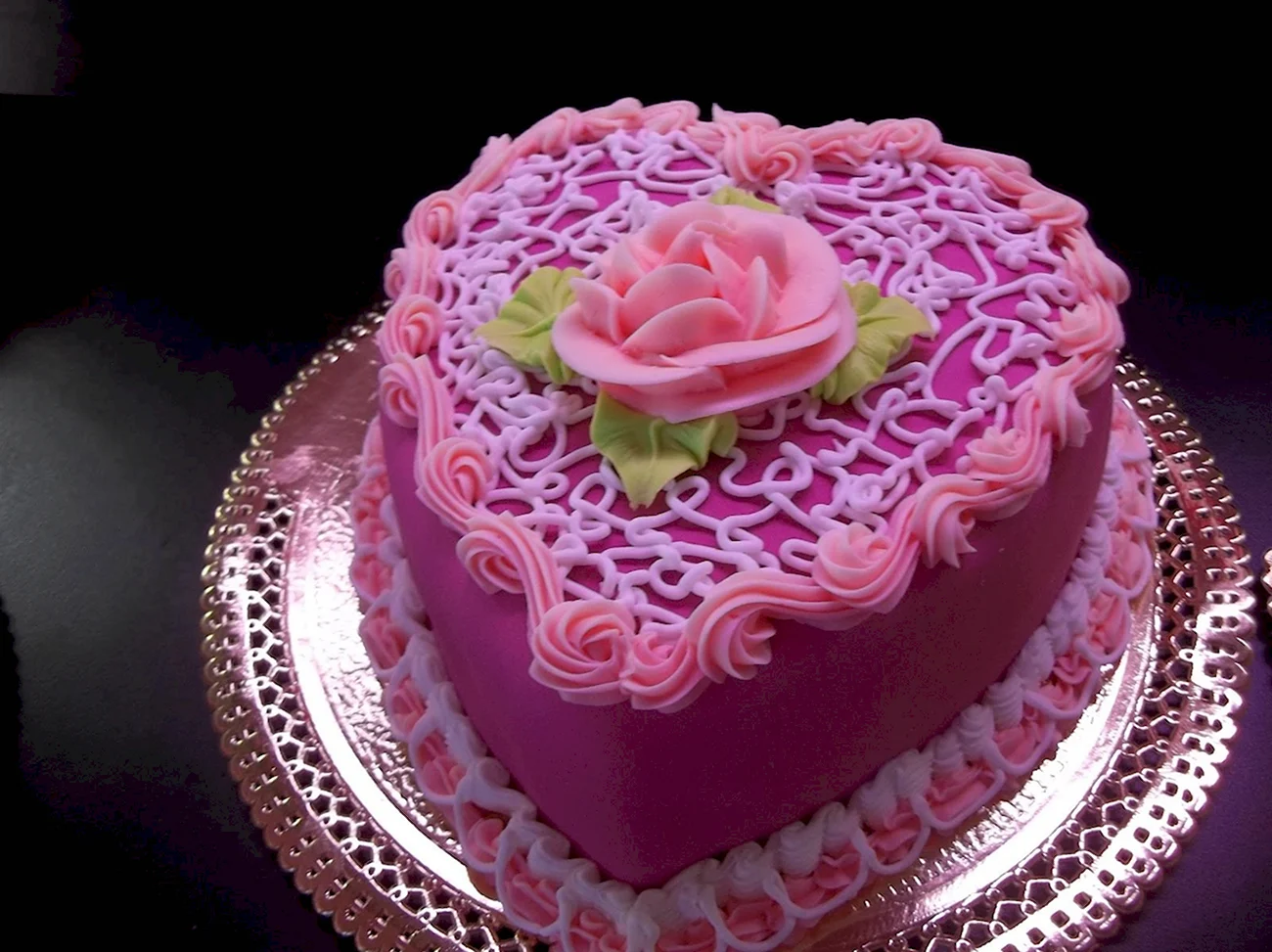 Красивые тортики на день рождения. Красивая картинка