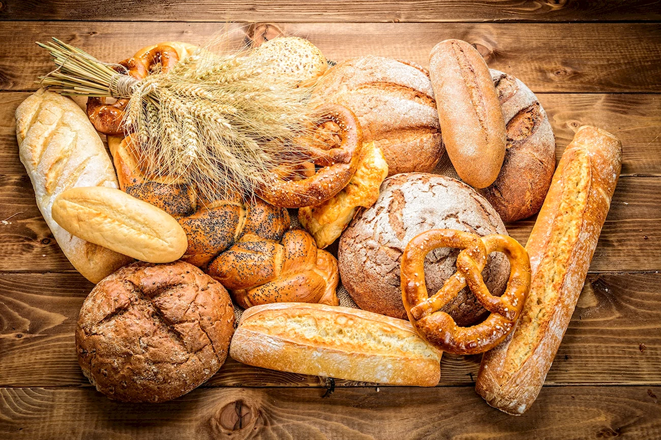Красивый хлеб. Картинка