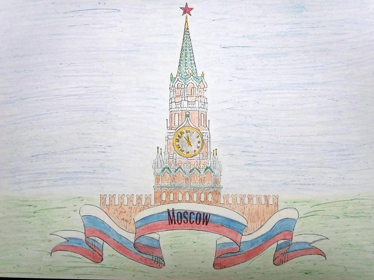 Кремль картинки для срисовки. Для срисовки