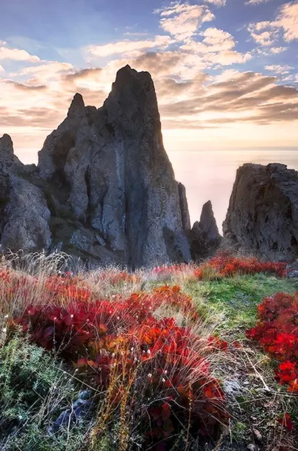 Крым Карадаг пейзаж. Красивая картинка