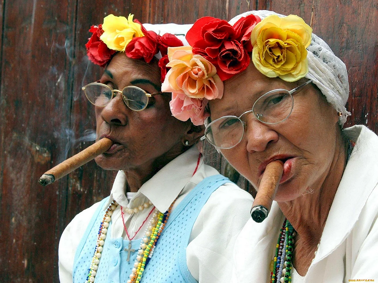 Кубинская бабушка. Прикольная картинка
