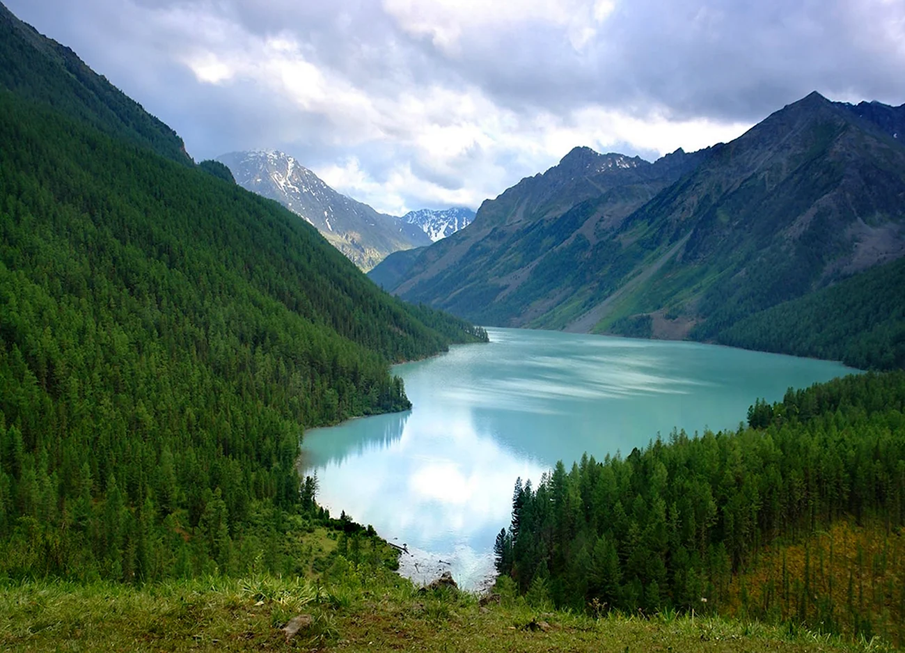 Кучерлинские озёра Алтай. Красивая картинка