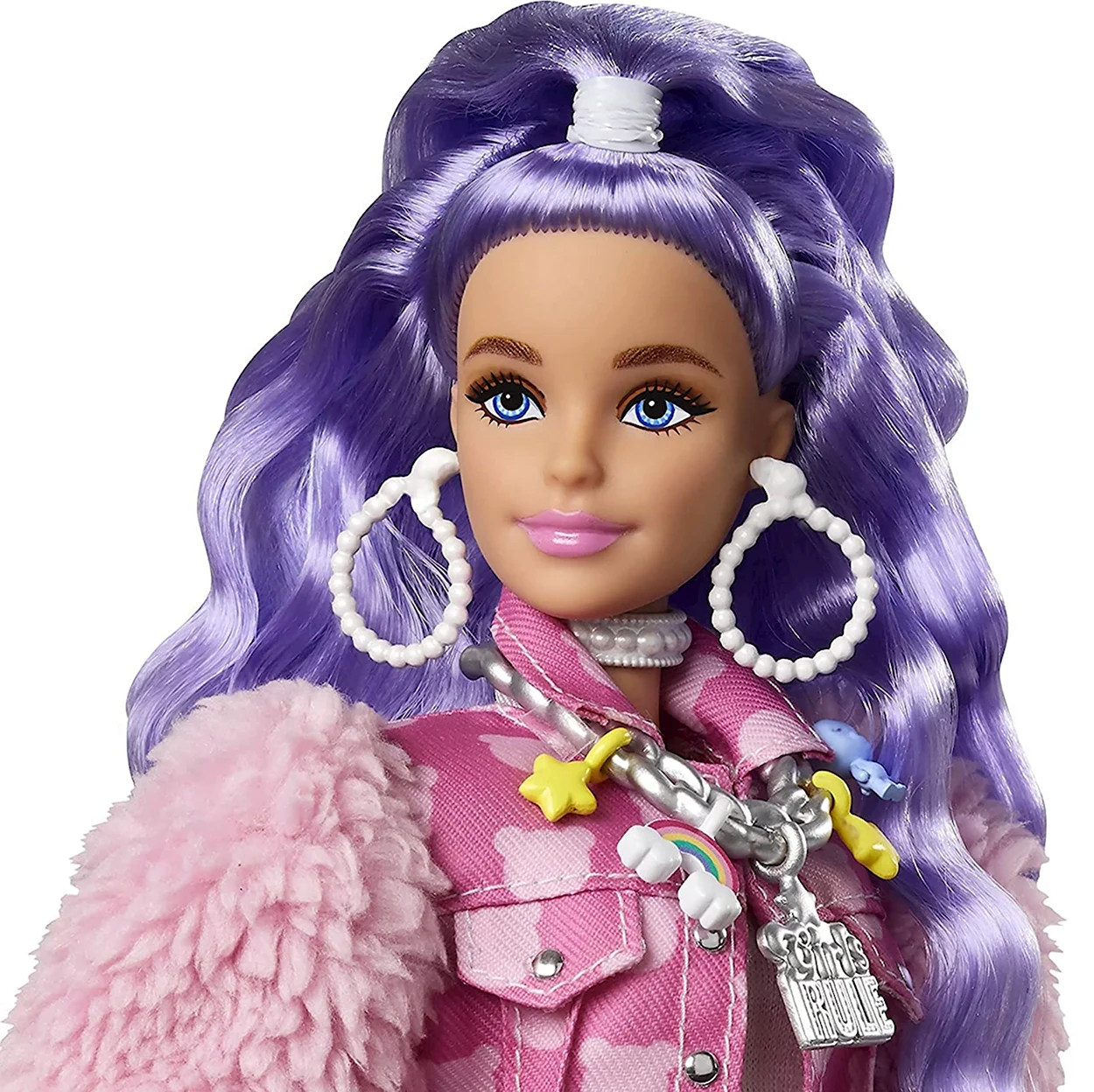 Кукла Барби Экстра Милли с сиреневыми волосами. Игрушка