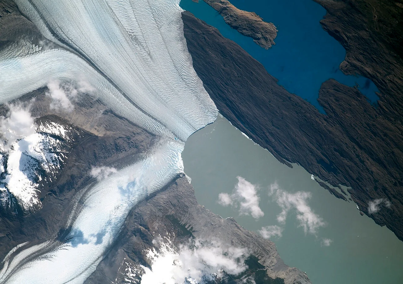 Ледники из космоса. Картинка