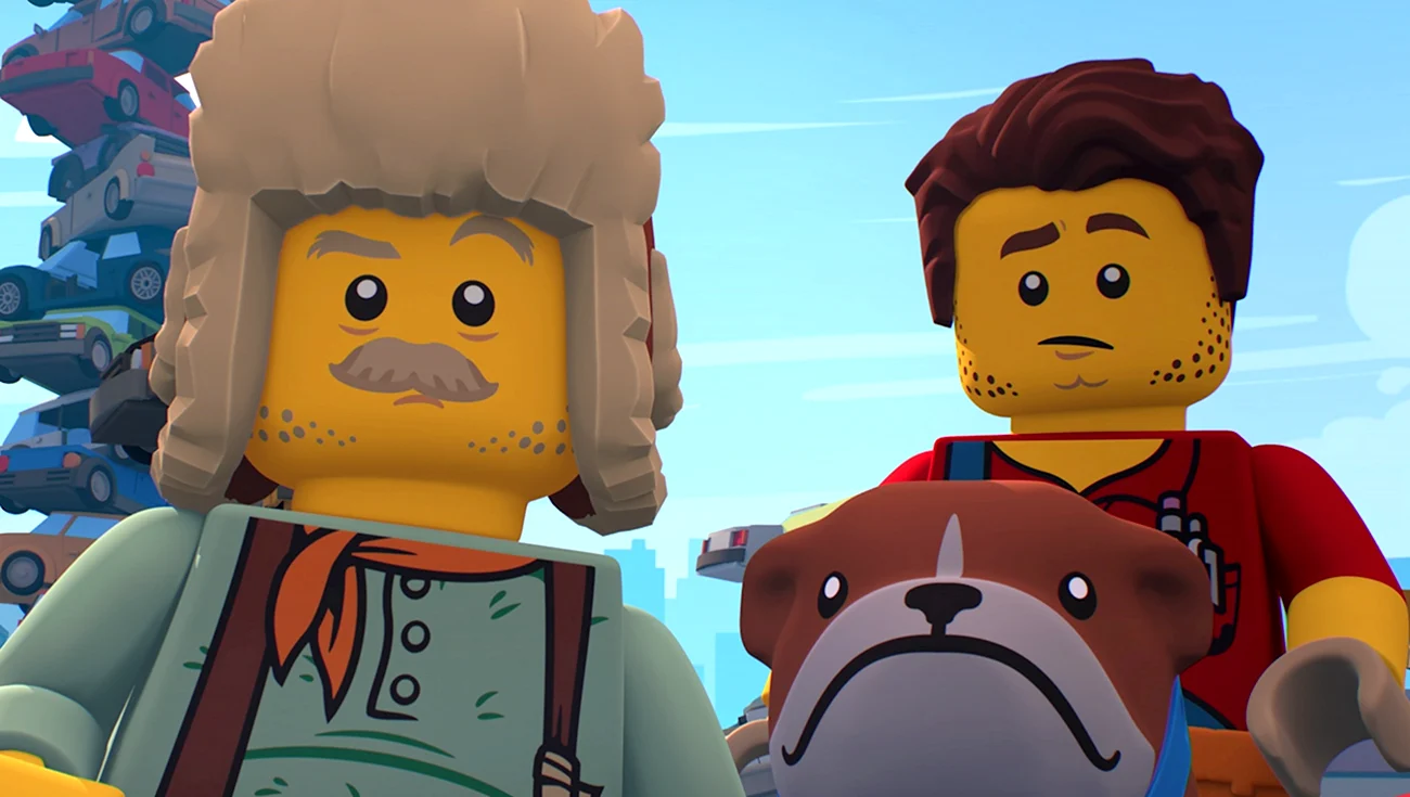 LEGO City Adventures мультсериал. Картинка из мультфильма