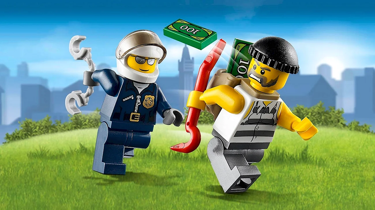LEGO City Police 60041. Картинка из мультфильма