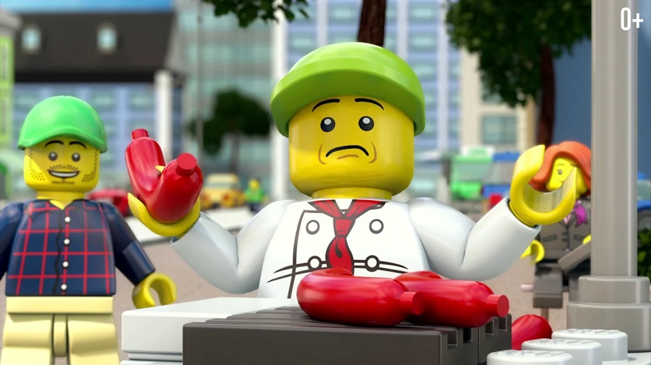 LEGO City приключения мультсериал. Картинка из мультфильма