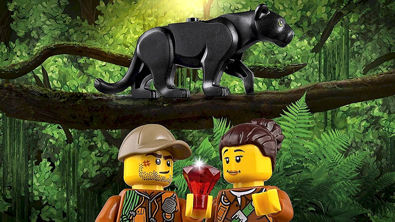 Лего джунгли 60159. Картинка из мультфильма