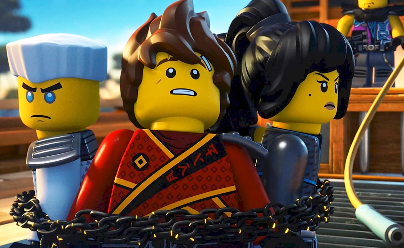 LEGO Ниндзяго мастера Кружитцу. Картинка из мультфильма