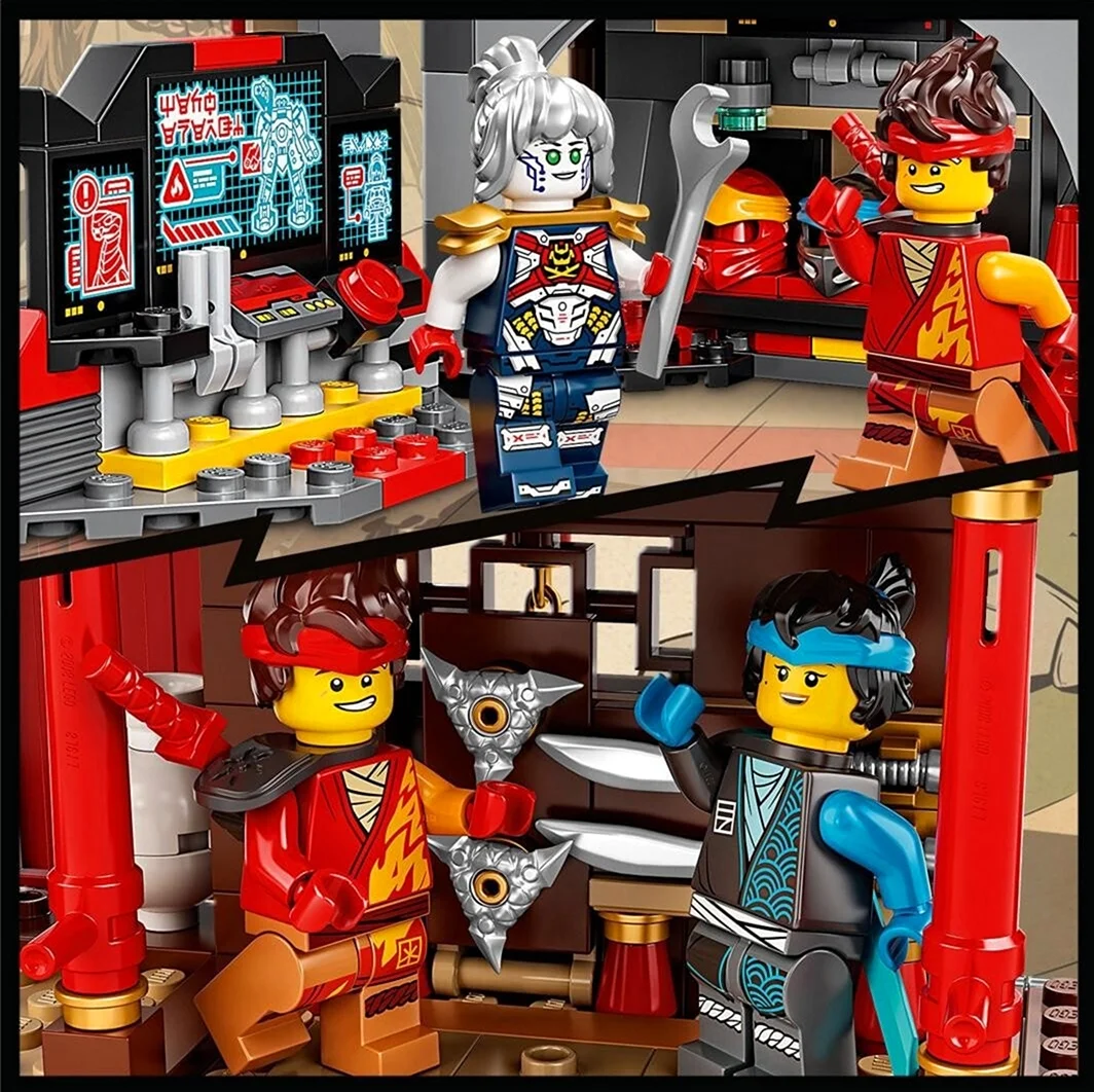 LEGO Ninjago 71767 храм-додзё ниндзя