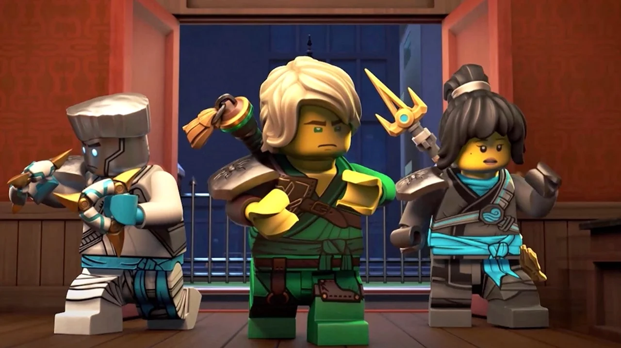 LEGO Ninjago Близнецы. Картинка из мультфильма