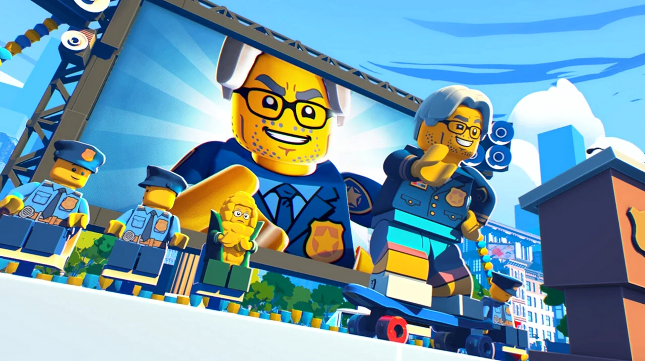 Лего Сити приключения. Картинка из мультфильма