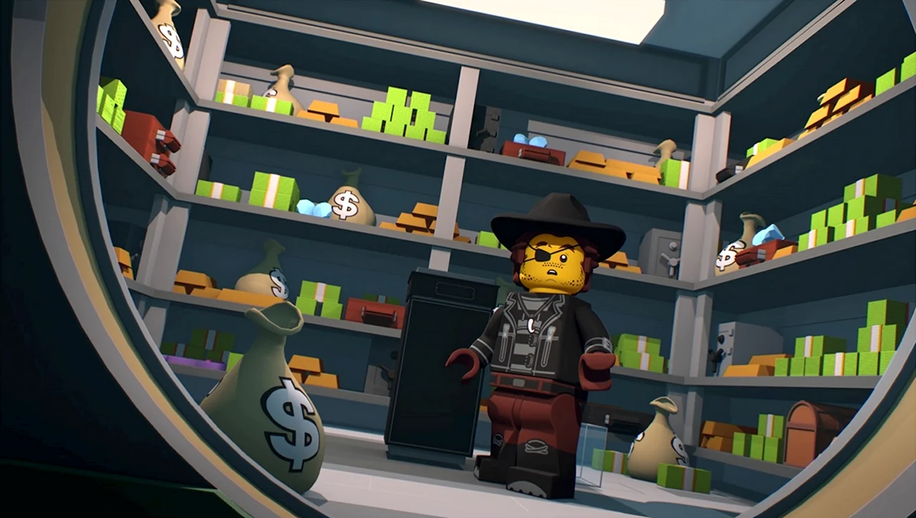 Лего Сити приключения 4 сезон. Картинка из мультфильма